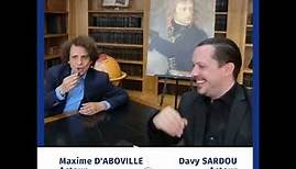 [2021, leur Année Napoléon] Les acteurs Davy Sardou et Maxime d'Aboville en interview croisée