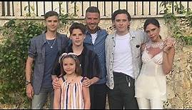 Ferienvideo der Familie Beckham