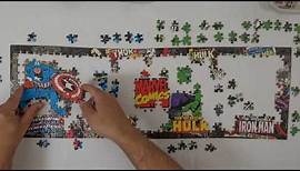Marvel Avengers Comic, 300pc Jigsaw Puzzle Time-lapse