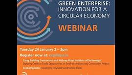 Green Enterprise: Webinar - Carey Building Contractors & Galway Mayo-Institute of Technology