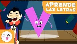 Aprende la letra V con el Vampiro Vicente - El abecedario