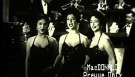 DeCastro Sisters, Harry James--Teach Me Tonight, Heartbreak Hotel, 1957