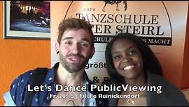 Daniel Küblböck & Otlile Mabuse vor Let's Dance