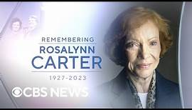 Rosalynn Carter honored at tribute service | full video