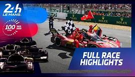 24 Heures du Mans 2023 - FULL RACE HIGHLIGHTS