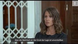 Erster Auftritt seit Kriegsbeginn: Interview mit Asma al-Assad | DER SPIEGEL