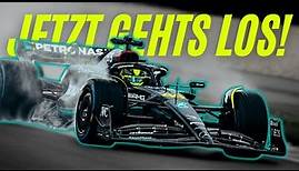 Erste Fahrbilder: Die neuen Formel-1-Autos 2023 auf der Strecke!