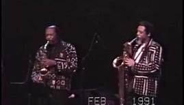 World Saxophone Quartet February 1, 1991 Playing "Hattie Wall" by Hamiet Bluiett