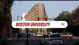 Welcome to Boston University