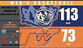 Snow College Basketball vs Treasure Valley Community College- 11/24/2023 - Full Game Highlights