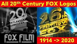20th Century FOX ALL Intros (1914-2020) Fox Film to 20th Century Studios Before Name Change
