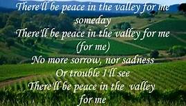 HAVEN OF REST QUARTET --- PEACE IN THE VALLEY (with Lyrics)