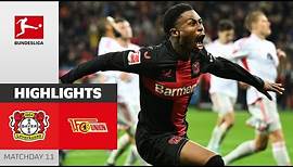 Bayer 04 Leverkusen - Union Berlin 4-0 | Highlights | Matchday 11 – Bundesliga 2023/24