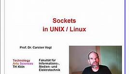 UNIX/Linux: Sockets