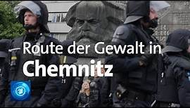Ausschreitungen von Chemnitz: Der Weg der Gewalttäter
