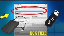 Fix Rufus Not Showing USB Device or External Hard Drive | How To Solve rufus Won't Recognize usb ✅