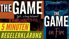 The Game Regeln Anleitung Regelerklärung + On Fire - Kartenspiel