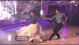 Maksim Chmerkovskiy & Meryl Davis dancing Viennese Waltz on DWTS 5 12 14