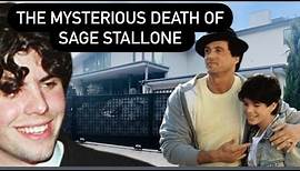 Sage Stallone : The Mysterious Death of Sylvester Stallone’s Son from Rocky 5 plus His Grave