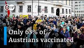 Thousands protest Austria's COVID lockdown for the unvaccinated | DW News