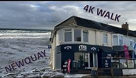 Newquay Town Centre, Fistral Beach, Towan Beach and Newquay Harbour - 4K Virtual Walk