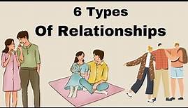 6 Types of Relationships.