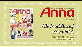 Zeitschrift Anna 5/23 - alle Modelle auf einen Blick