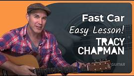 Fast Car by Tracy Chapman | Easy Guitar Lesson