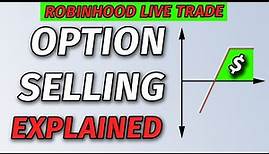Selling Call Options - Covered Call Example by a Pro Trader