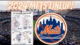 Your 2024 New York Mets Starting Lineup! (Season Preview)