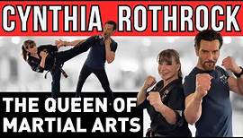 Cynthia Rothrock - Queen of Martial Arts and Action Film Star Teaches Tony Horton Kung Fu