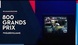 Celebrating 800 Grands Prix 💙 | Williams Racing