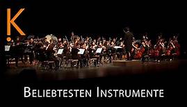 Die 10 beliebtesten Instrumente in Deutschland