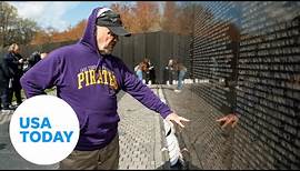 Vietnam vet visits memorial ahead of 50th anniversary of the war | USA TODAY