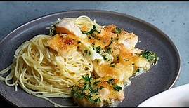 Garnelen Scampi mit Pasta Rezept 🥰 Wie man klassische Garnelen Scampi zubereitet