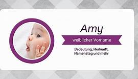 Vorname Amy: Bedeutung, Herkunft, Beliebtheit & Namenstag