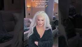 Christina Aguilera Billboard Instagram story takeover! + LAPRIDE stories