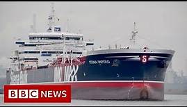 Iran seizes British tanker in Strait of Hormuz - BBC News