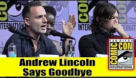 Andrew Lincoln Announces He's Leaving WALKING DEAD This Season | Comic Con 2018