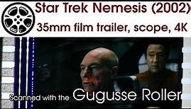 Star Trek: Nemesis (2002) 35mm film trailer, scope 4K