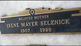 Producer Irene Selznick Grave Hillside Memorial Park Culver City Los Angeles California May 12, 2023
