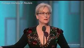 Meryl Streep slams Donald Trump for mocking disabled journalist