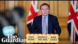 Coronavirus: George Eustice holds daily UK government briefing – watch live