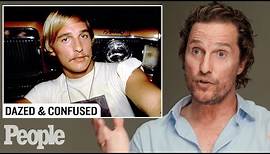 Matthew McConaughey Breaks Down His Most Iconic Roles | PEOPLE