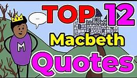 Top 12 MOST IMPORTANT Macbeth Quotes #macbeth #shakespeare #gcseenglish #gcserevision
