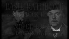 Sherlock Holmes and THE SECRET WEAPON (1943) BASIL RATHBONE