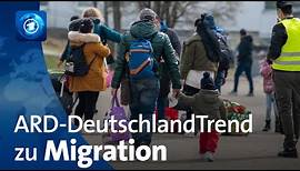 ARD-DeutschlandTrend: Stimmungsbarometer zu Migration