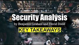 Security Analysis by Benjamin Graham and David Dodd