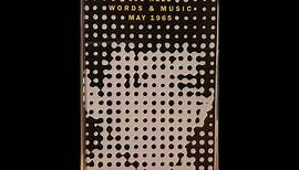 Lou Reed - Words & Music, May 1965 (Cassette)