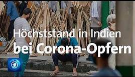 Corona-Pandemie in Indien: Neuer Höchststand bei Toten